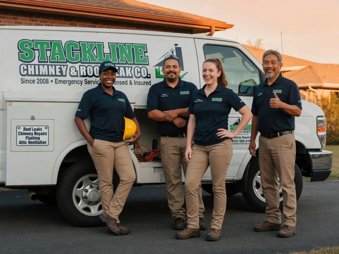 Chimney flashing repair company in Wagoner, OK